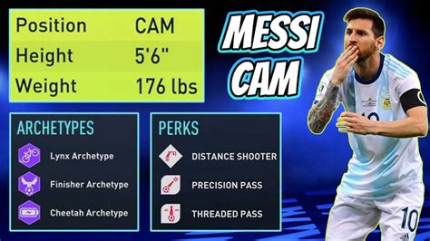 messi height and weight fifa 21